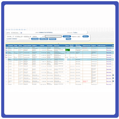 admision pacientes APS MediQ