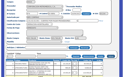 Gestion de Compras –  MediQ